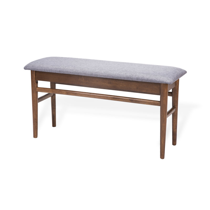 Banc rembourré en tissu Nijai