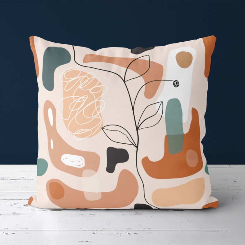 Housse et insert de coussin carré Dilbeck Strenight and Courage