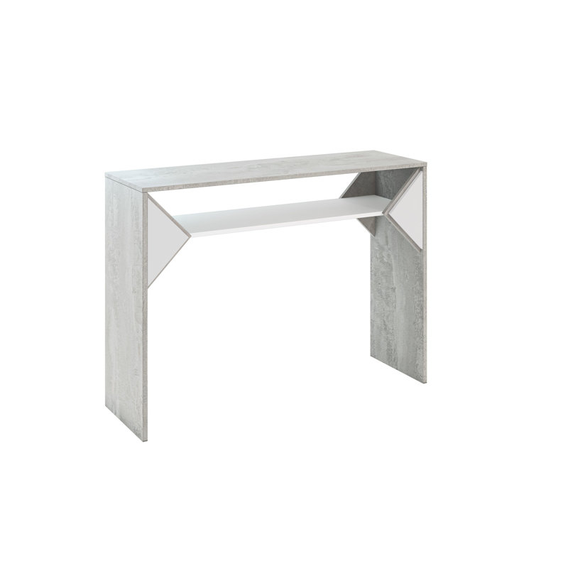 Truffle 110cm Console Table, White Gloss