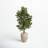 53'' Faux Ficus Tree in Earthenware Planter