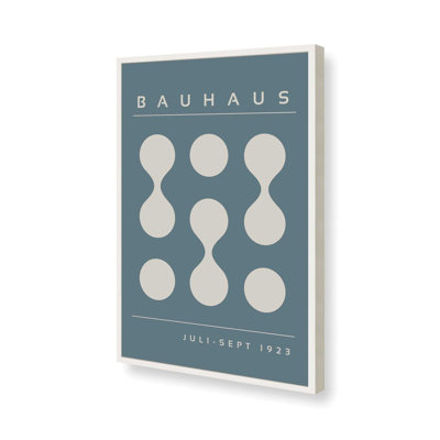Impression de tempête Bauhaus Flow II bleu