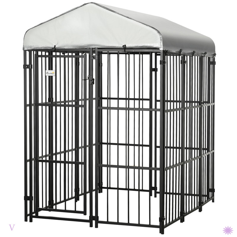 Dog Kennel, Outdoor Dog Playpen Run With Waterproof