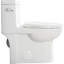 Toilette allongée une pièce Tusuton 1,28 GPF