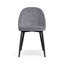 Velvet Upholstered Upholstered Back Side Chair-839655789