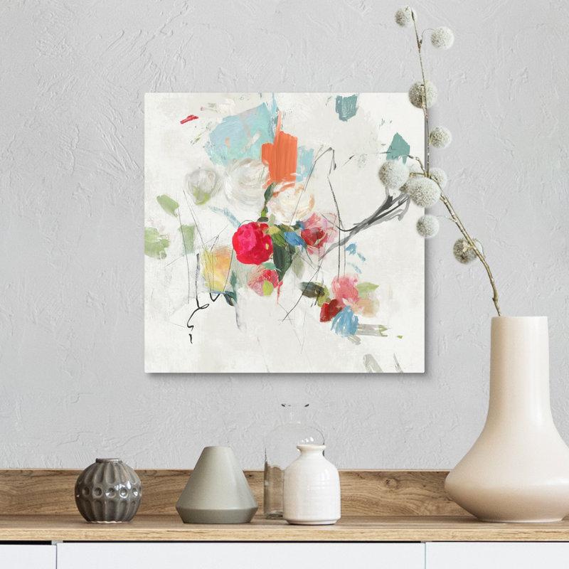 Spread Love I par PI Studio - reproduction d'art sur toile, Toile tendue, H 12 po x l 12 po x P 1,25 po