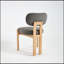 Ensemble de 2 chaises de salle à manger rembourrées en tissu Modern, confortables et élégantes pour la cuisine et la salle à manger-1063673682