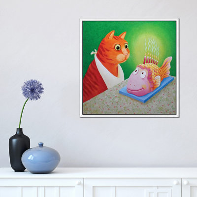 Fishcake 1 Piece Wall Art on Canvas