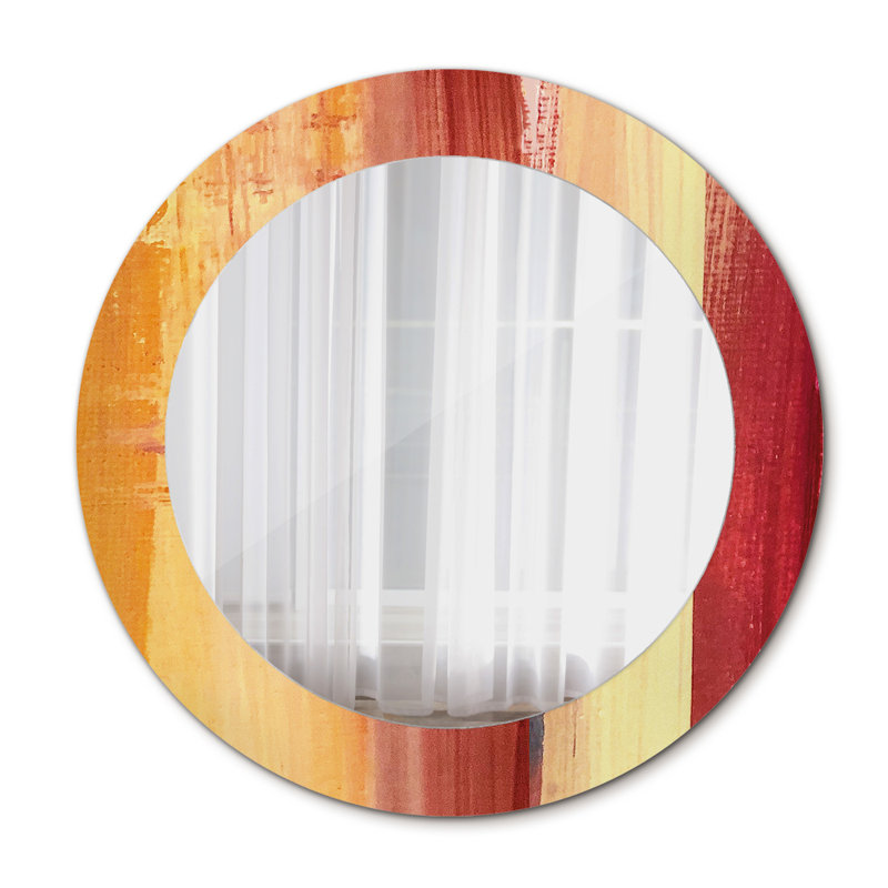 Huldar Glass Flat Wall Mirror