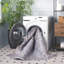 Tucson Vintage Look Machine Washable Non-Slip Area Rug in Grey/ Blue-1603629268
