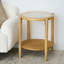 Ensemble de 2 tables d'appoint en rotin Cordoves