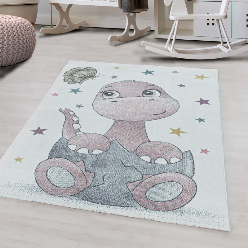 Turnage Abstract Flatweave Area Rug, Rectangle 200 x 290cm