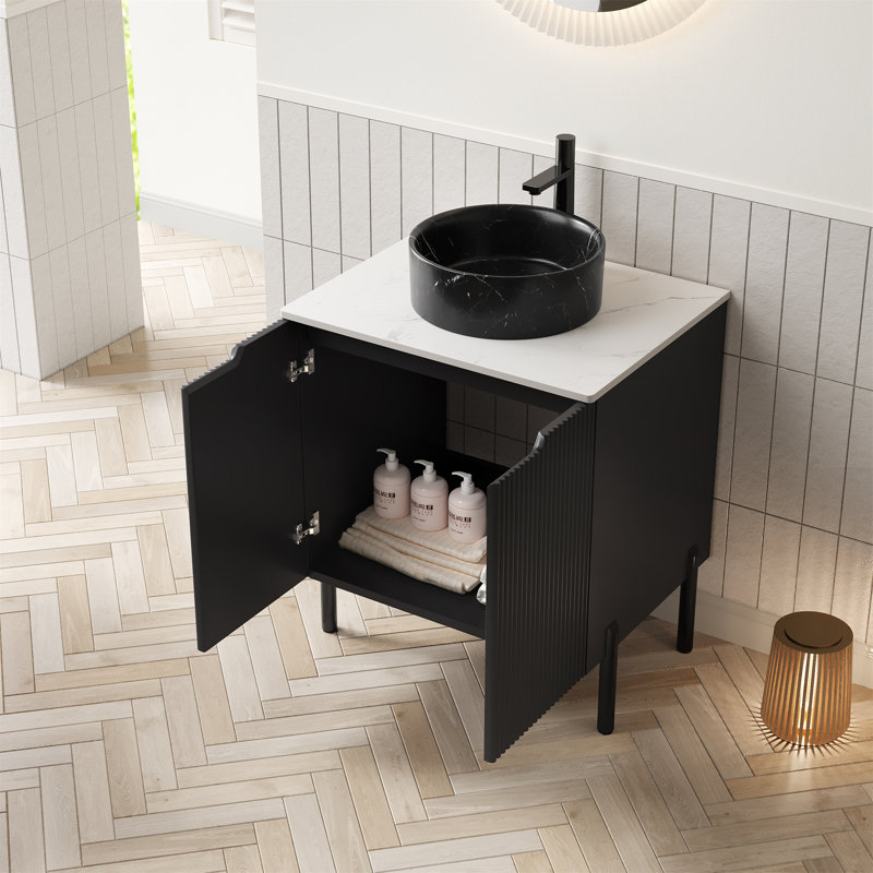 Meuble-lavabo autoportant 24 po avec lavabo