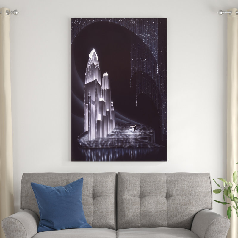 " Midnight " by Robert Hoppe, 48" H x 32" W
