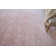 Plush Viscose/ Wool Area Rug in Pink