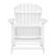 Chaise Adirondack pliable rustique en bois d'acacia pour le confort extérieur-1298217462