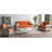 Sara Fabric Upholstered 3-in-1 Sleeper Sofa Bed with Storage-443556561-443556562
