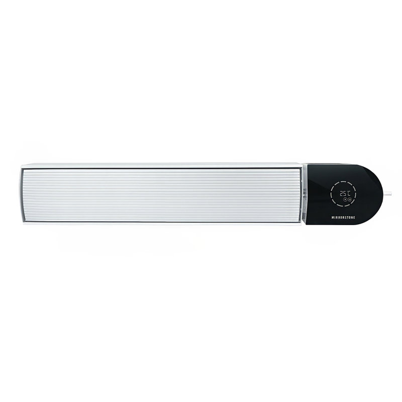 Ionis Infrared Bar Heater, Wi-Fi & Remote Controlable , Black/White, 67" H x 1261" W x 150" D