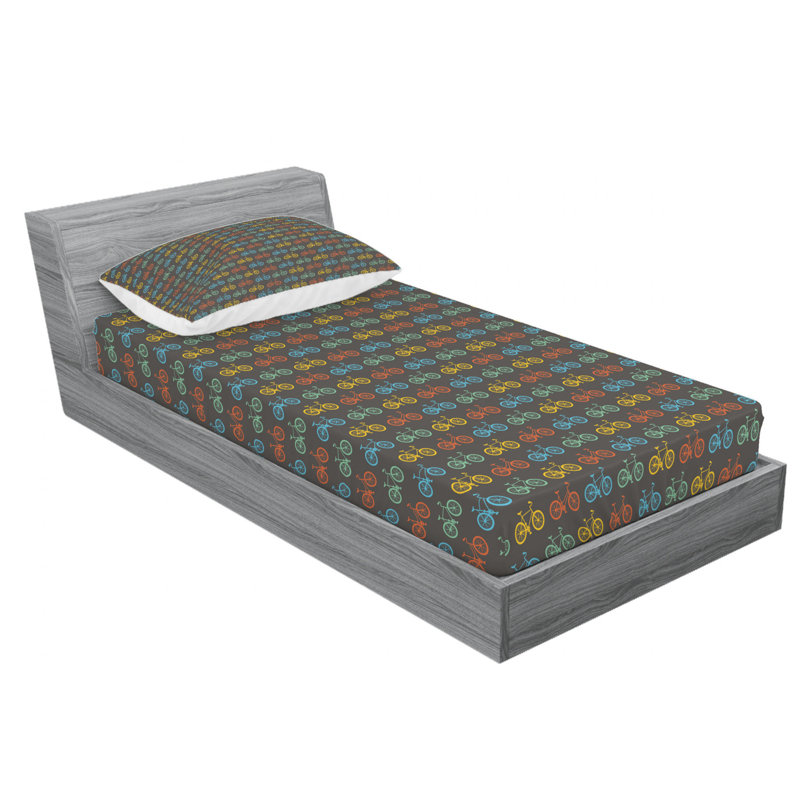 Microfiber Sheet Set, Twin Sheet Set + Fitted Sheet + 1 Pillowcase