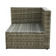 OR008 CORNER SOFA SET (GREY/GREY)-301125849