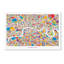 « london england street map », reproduction d’impression sur toile tendue-15823628