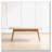 Coffee Table with Solid Wood Top