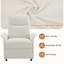 Fauteuil d'appoint inclinable électrique avec poches latérales, fauteuil inclinable rembourré avec dossier épais-1067251175