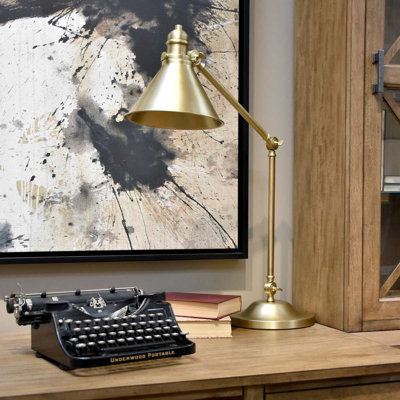 Evie Adjustable Metal Desk Lamp