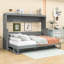 Lit escamotable en bois avec tablettes de rangement et lattes-1713509444-1713509447