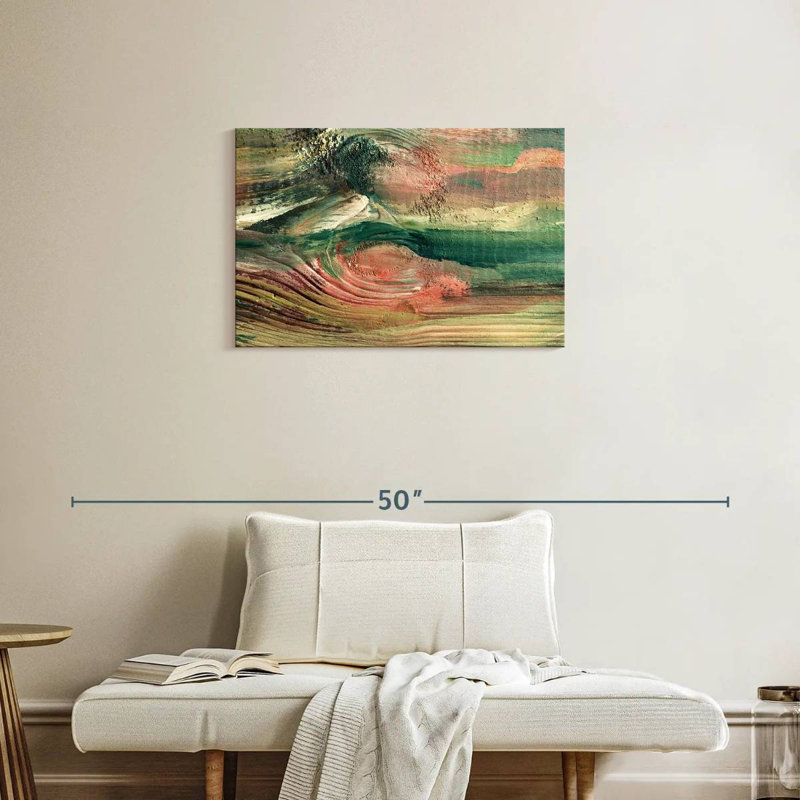 Avery Rustic Abstract, 20" H x 30" W