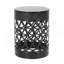 Outdoor Metal End Table Large