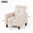 Push Back Recliner Chair Upholstered Recliner Armchair with Solid Beech Wood Legs for Living Room and Bedroom-1860545457