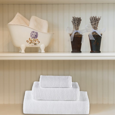 Ensemble de 3 pièces de chambre d'amis en coton turc Mosche