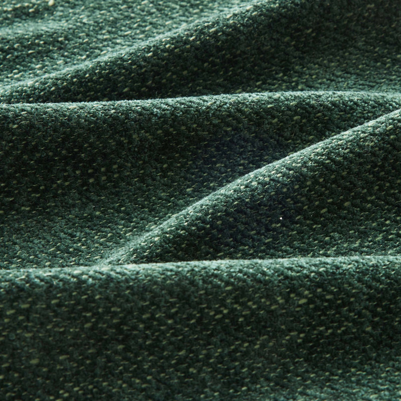 Canapé modulaire en L avec repose-pieds Cloud, Green Chenille