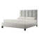 Lit plateforme tapissier Roscoe
