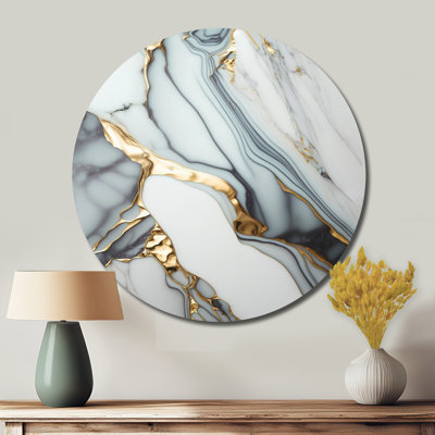 Bedale - Abstract Round Metal Art