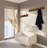 Rustic Wall Mount Coat Rack 47.3''