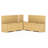 3-Piece L-Shaped Multifunctional Storage Bench with Padded Seat