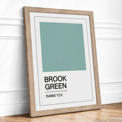 Brook Green Minimalist - Print