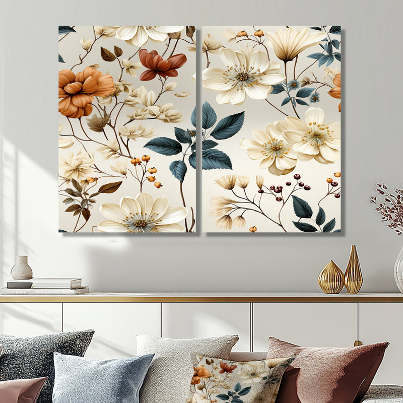 Ismay - chalet blanc, art mural traditionnel, 36" H x 48" W, Wrapped Canvas, Does Not Apply