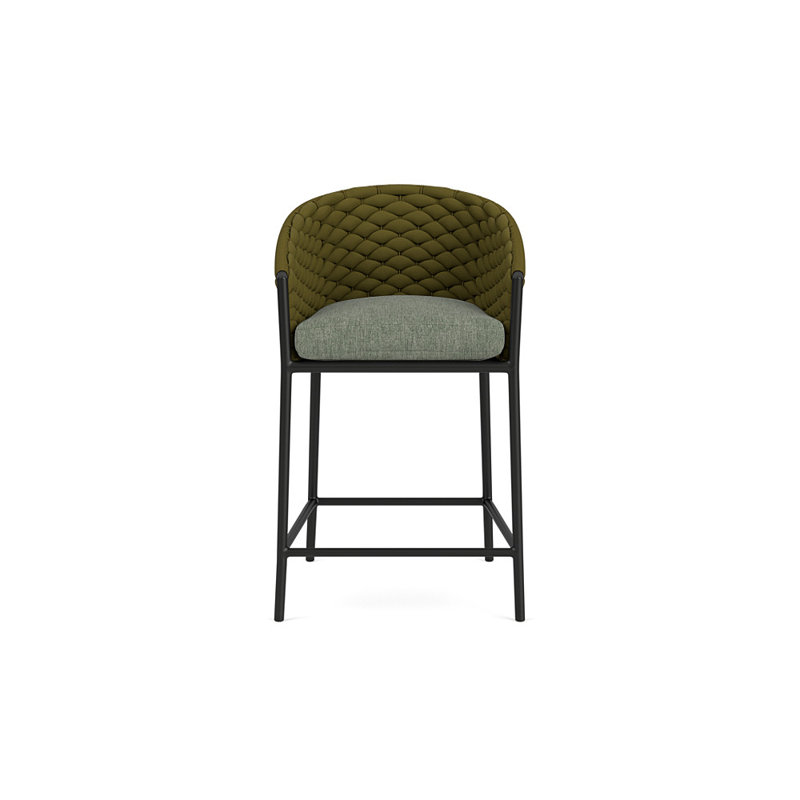 Escape Outdoor Bar Stool, Cast Sage
