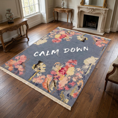 Tapis bleu 484RV