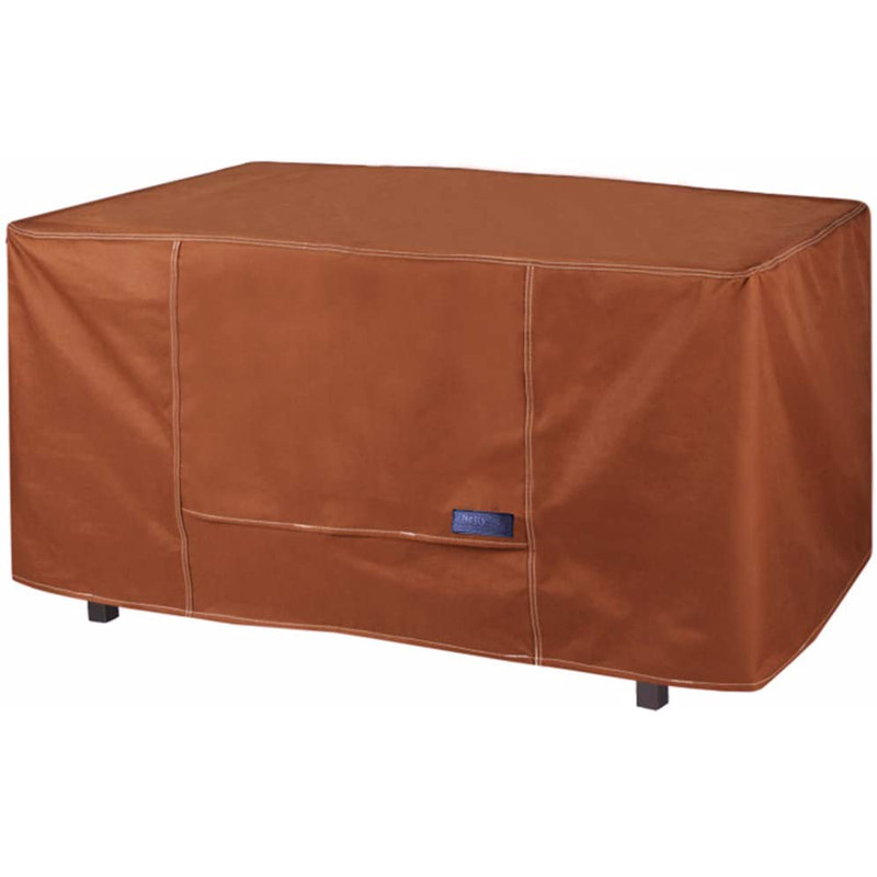 Outdoor Fire Pit Cover, 24"H x 42"W x 28"D