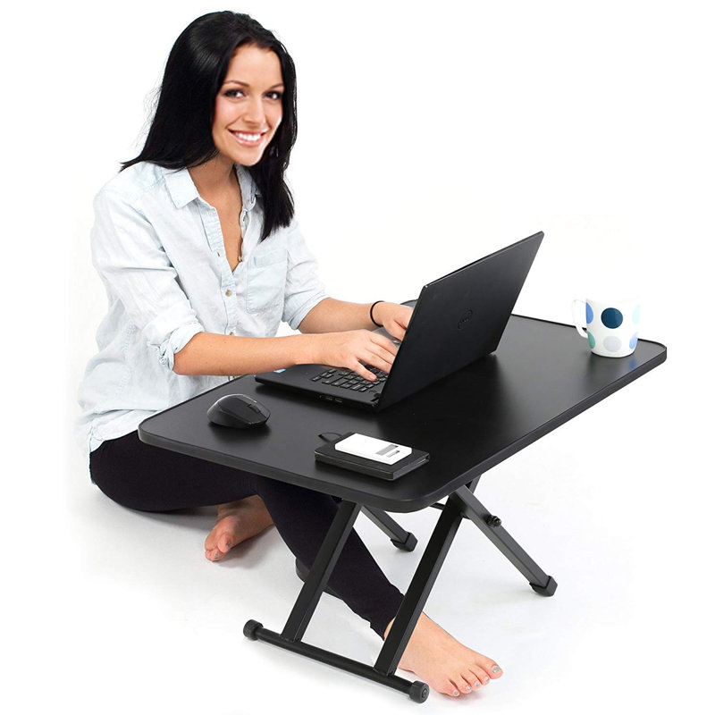 Bureau pour travailler debout réglable en hauteur avec convertisseur à ressort à gaz pour bureau pour travailler debout