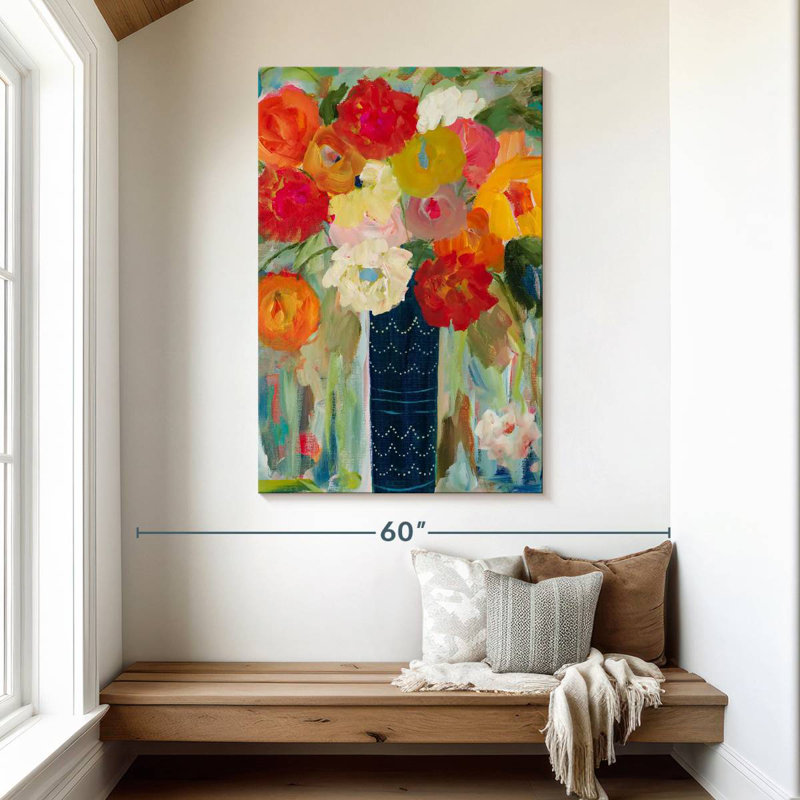 Harnek Flowers Here Comes The Sun, 48" H x 32" W