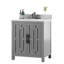 Ensemble de meuble-lavabo simple 29,88 "Casandra-739123031
