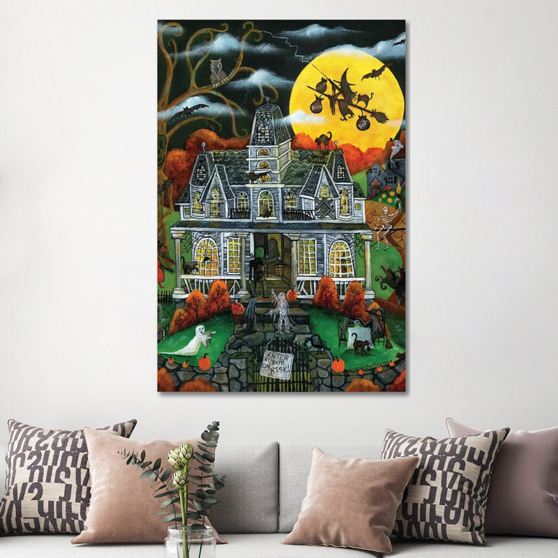 Trucs et gâteries d'Halloween, H 60 po x l 40po x P 1,5 po