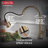 Lenta Pull Down Sprayer Touch Kitchen Sink Faucet, Touch Control Kitchen Faucet-48782976