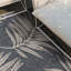Tapis intérieur / extérieur bleu / gris / ivoire à motif floral Dowd-717913088