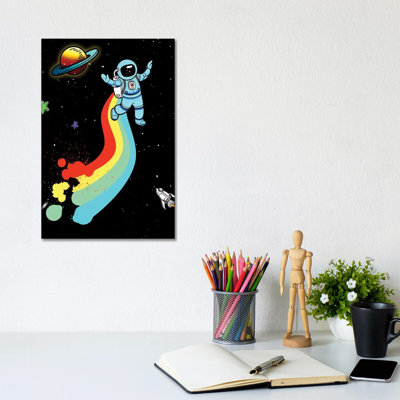 Space Rainbow by Mark Ashkenazi - Wrapped Canvas Gallery-Wrapped Canvas Giclée