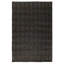 Tapis noir noué à la main